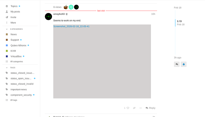Screenshot 2026-02-19 at 12-45-19 Impossible to view images on Discourse on standard mode in Tor Browser - Website - Whonix Forum