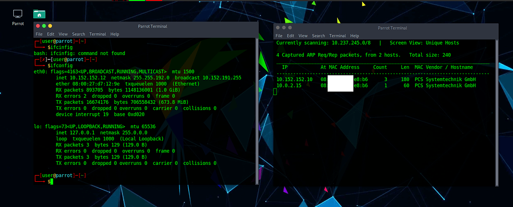 Experimenting with Whonix Gateway and Parrot OS: Easy attack on Whonix ...