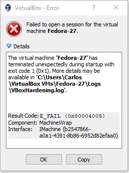 Fedora-27-VM-05-02-2018